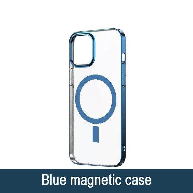 Wireless Charging Case For iPhone 12 Magsafe - PhoneWalletCases.com