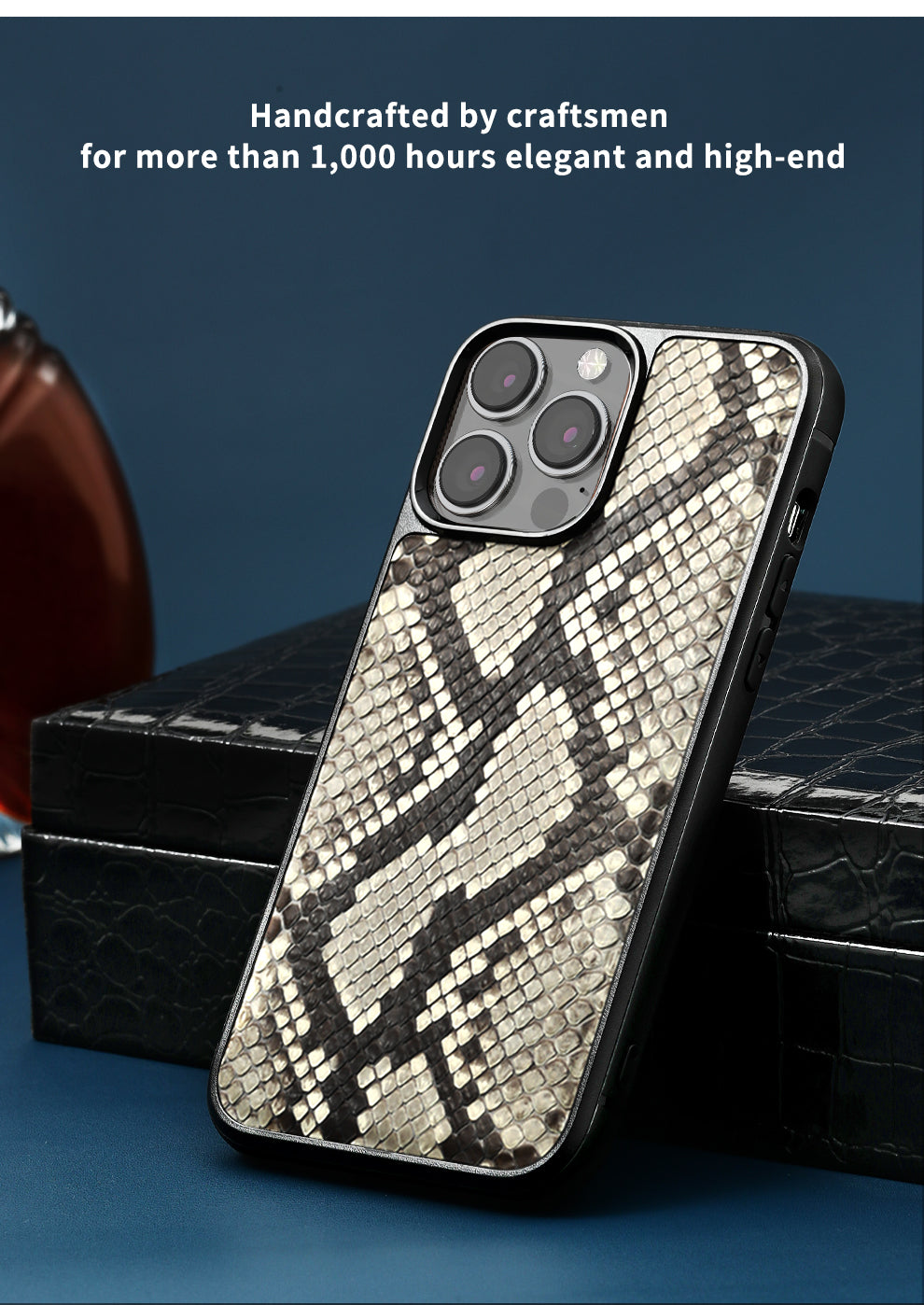 Snake Skin Phone Case for iPhone 13 Series