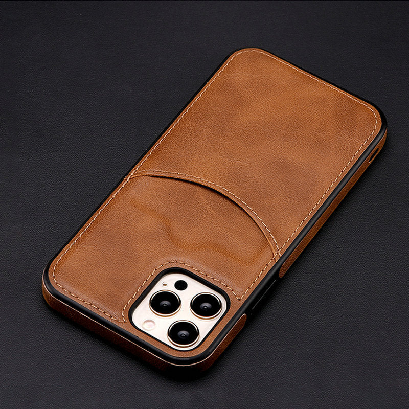 Fashion Wallet Credit Card Case For iPhone