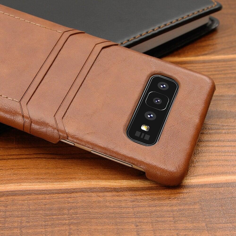 New Leather Wallet Phone Case For Samsung - PhoneWalletCases.com