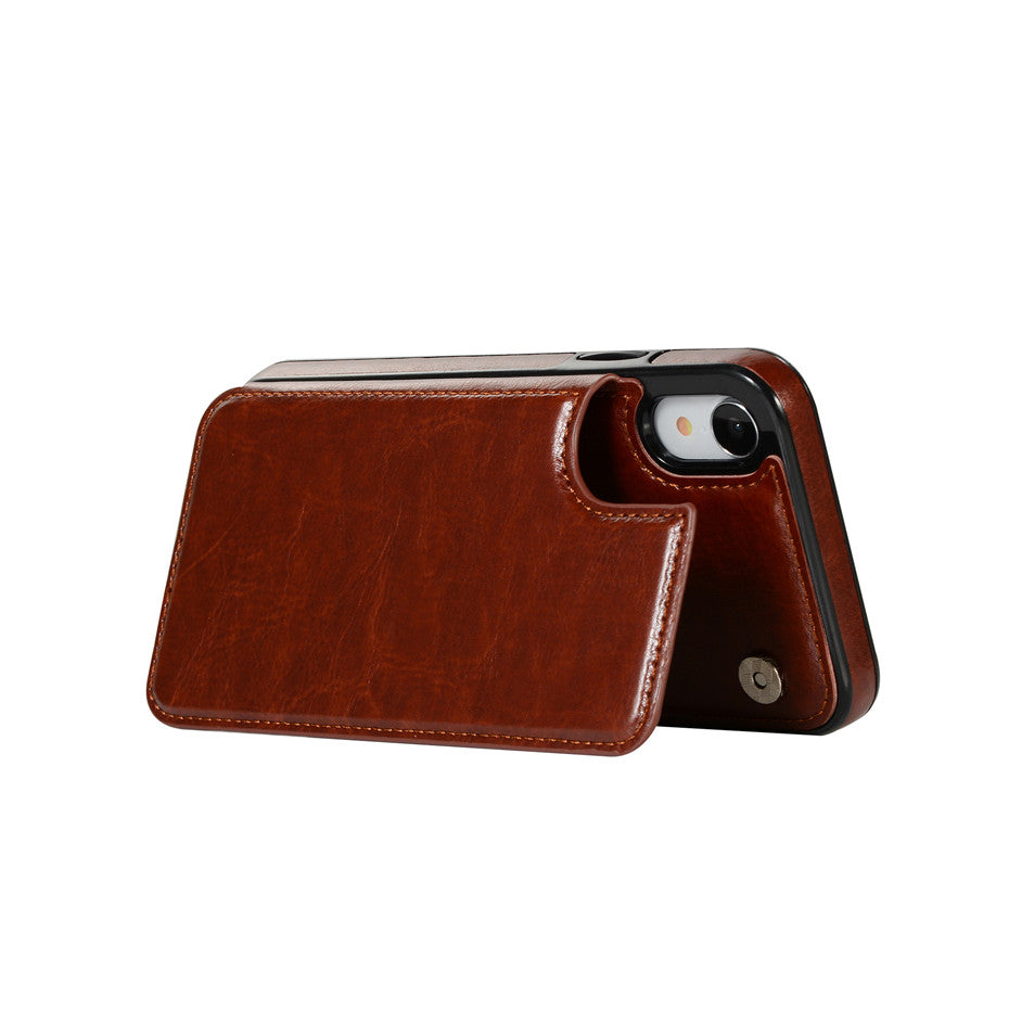 Luxury Slim Fit Premium Leather Case For iPhone 12