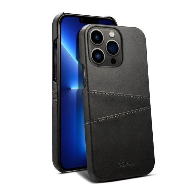 Protective Slim Wallet Case For iPhone - PhoneWalletCases.com